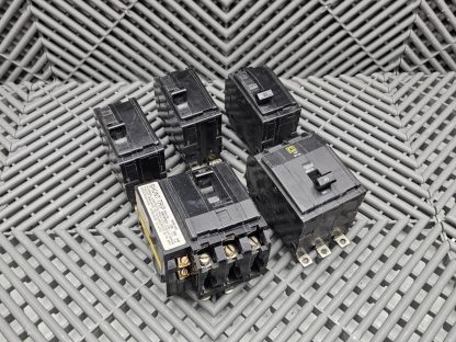 Lot of 5 Square D Circuit Breakers, LP-2562, AD-8023, LP-9629, LP-5966, LP-5965 - Used - Image 15