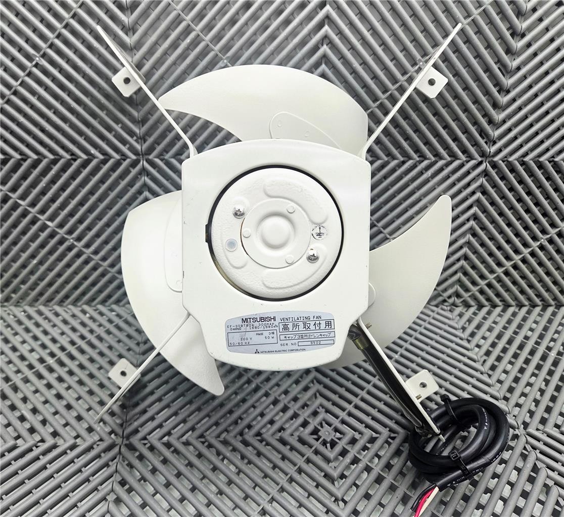 Mitsubishi Ventilating Fan EF-30BTB04, 200V, 988-1165cfm - Used - Image 5
