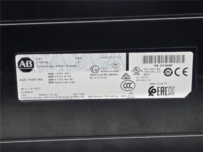 New 2021 Allen-Bradley 1756-A4 4-Slot Chassis, 1756-PA72 Power Supply USA Stock - New other (see details) - Image 12