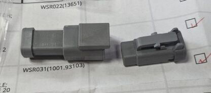New Deutsch DTM04-2P-E003 + DTM06-2S-E003 w/ Solid Contacts / Wedge Locks - New - Image 3