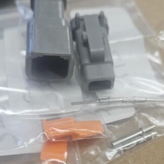 New Deutsch DTM04-2P-E003 + DTM06-2S-E003 w/ Solid Contacts / Wedge Locks - New