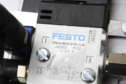 New Festo Manifold CPV-14-VI / CPV14-GE-MP-4 / CPE14-M1H-3-OL-1/8 Valve - New other (see details) - Image 12
