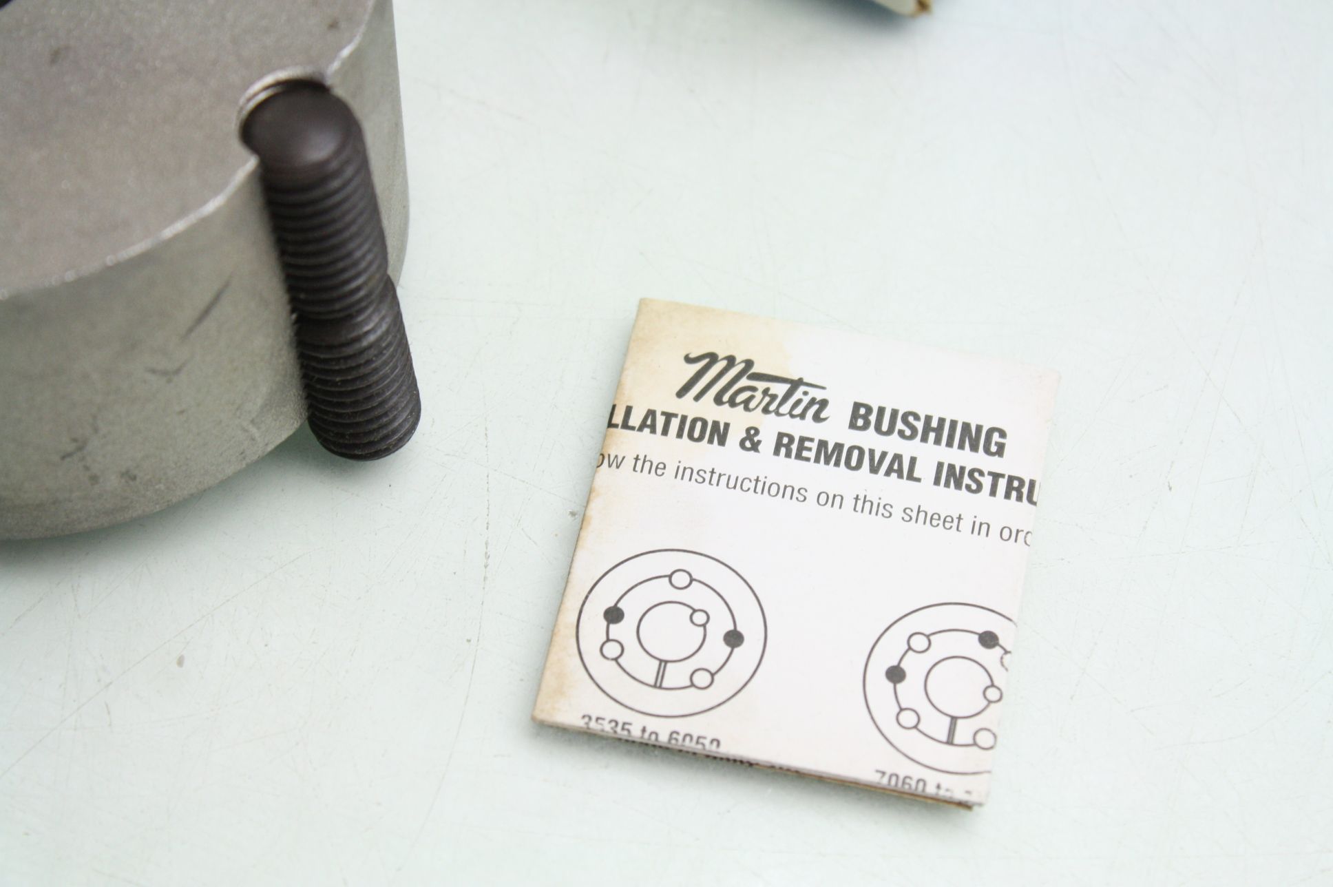 New Martin 2517-5/8 Taper Locking Bushing 5/8" Bore / 3-3/8" OD / 1-3/4" LTB - New other (see details) - Image 11