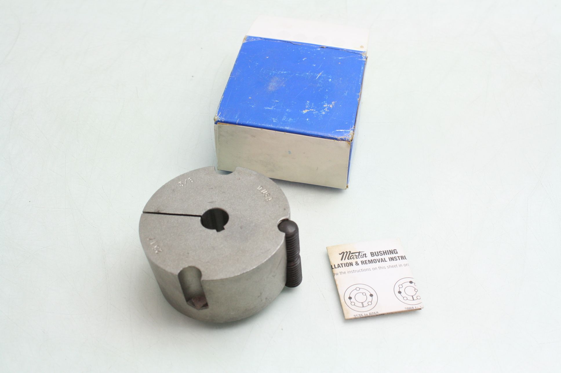 New Martin 2517-5/8 Taper Locking Bushing 5/8" Bore / 3-3/8" OD / 1-3/4" LTB - New other (see details) - Image 9