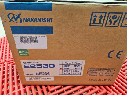 New NSK Nakanishi E2530 Spindle Controller NE236 / 115V - New