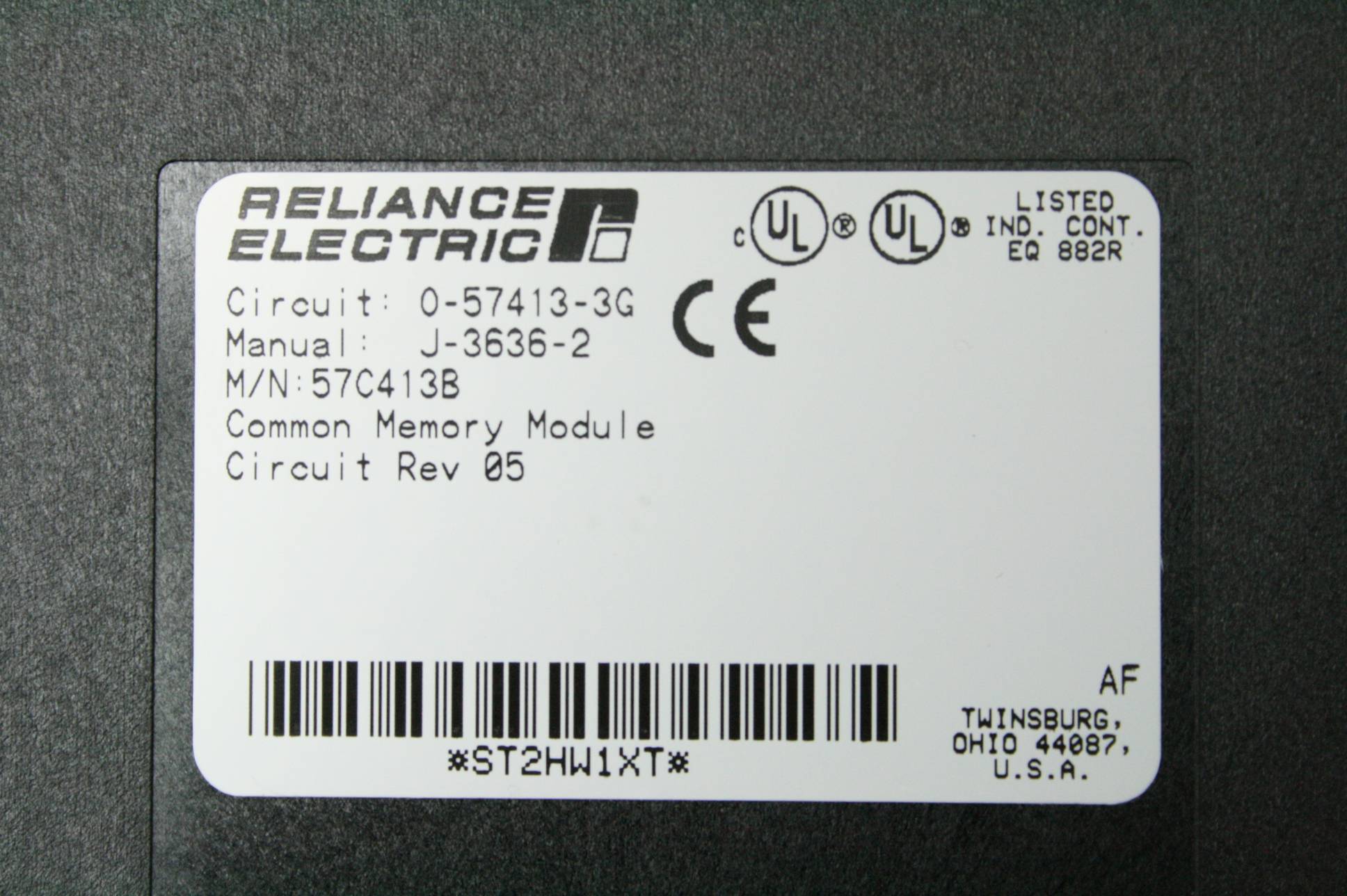 New Reliance Electric 057413-3G Card / Common Memory Module Revision 05 - New other (see details) - Image 14