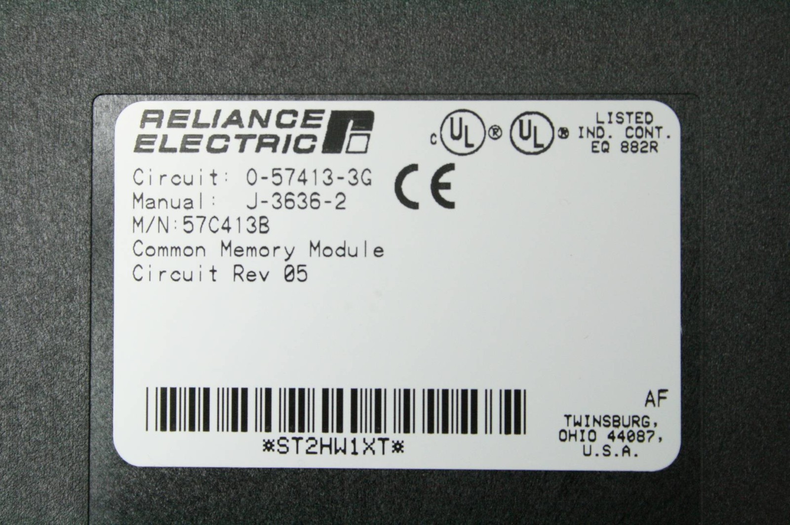 New Reliance Electric 057413-3G Card / Common Memory Module Revision 05 - New other (see details) - Image 6