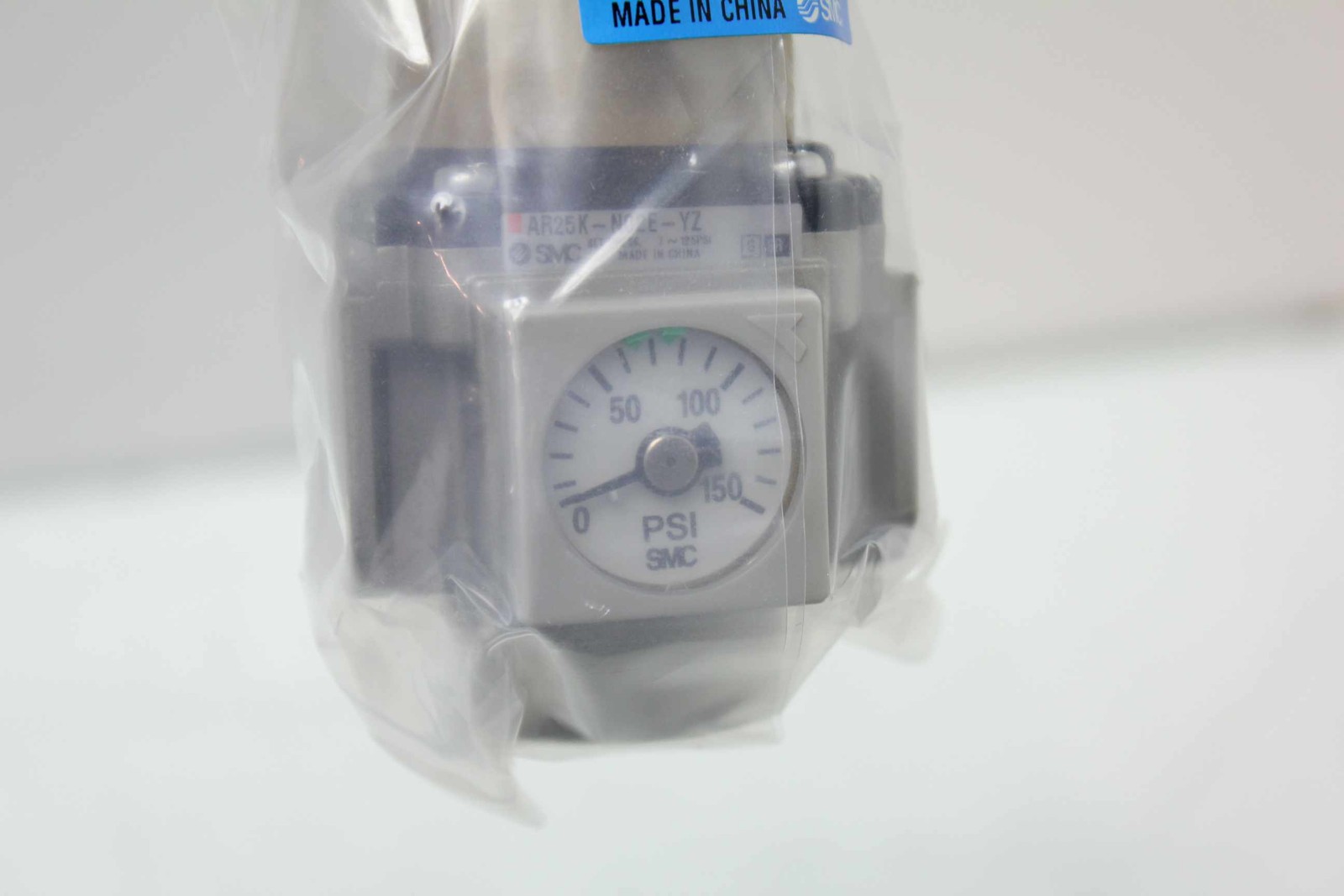 New SMC AR25K-N02BE-YZ Modular Pressure Regulator 1/4" NPT / 7 to 123 PSI Range - New - Image 6
