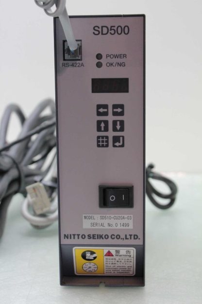 Nitto Seiko SD510-CU20A-03 Torque Drive Controller SD500, RS-422A - Used - Image 12