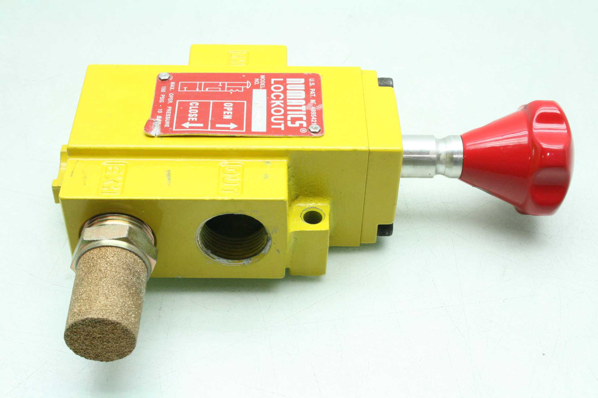 Numatics VL30N06Y LockOut and Exhaust Valve, 150 PSIG - 10 BAR - Used - Image 14