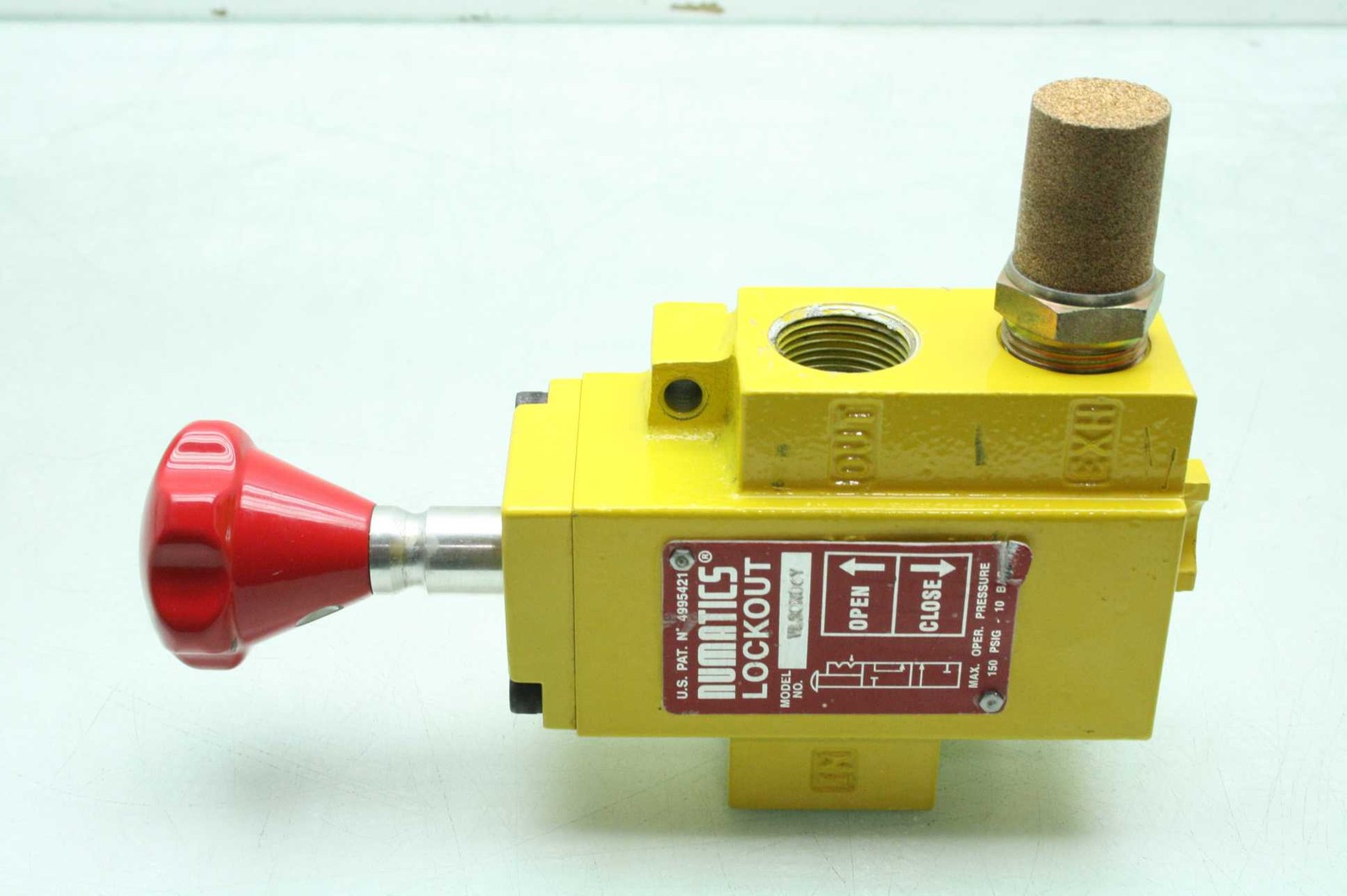 Numatics VL30N06Y LockOut and Exhaust Valve, 150 PSIG - 10 BAR - Used - Image 6