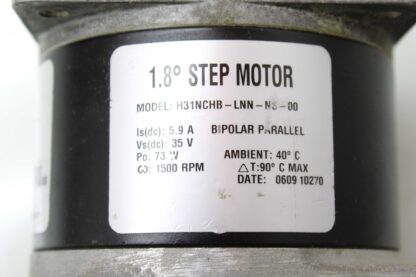 Pacific Scientific H31NCHB-LNN-NS-00 / Stepper Motor / 1.8 Step / 5.9A / 35V - Used - Image 23