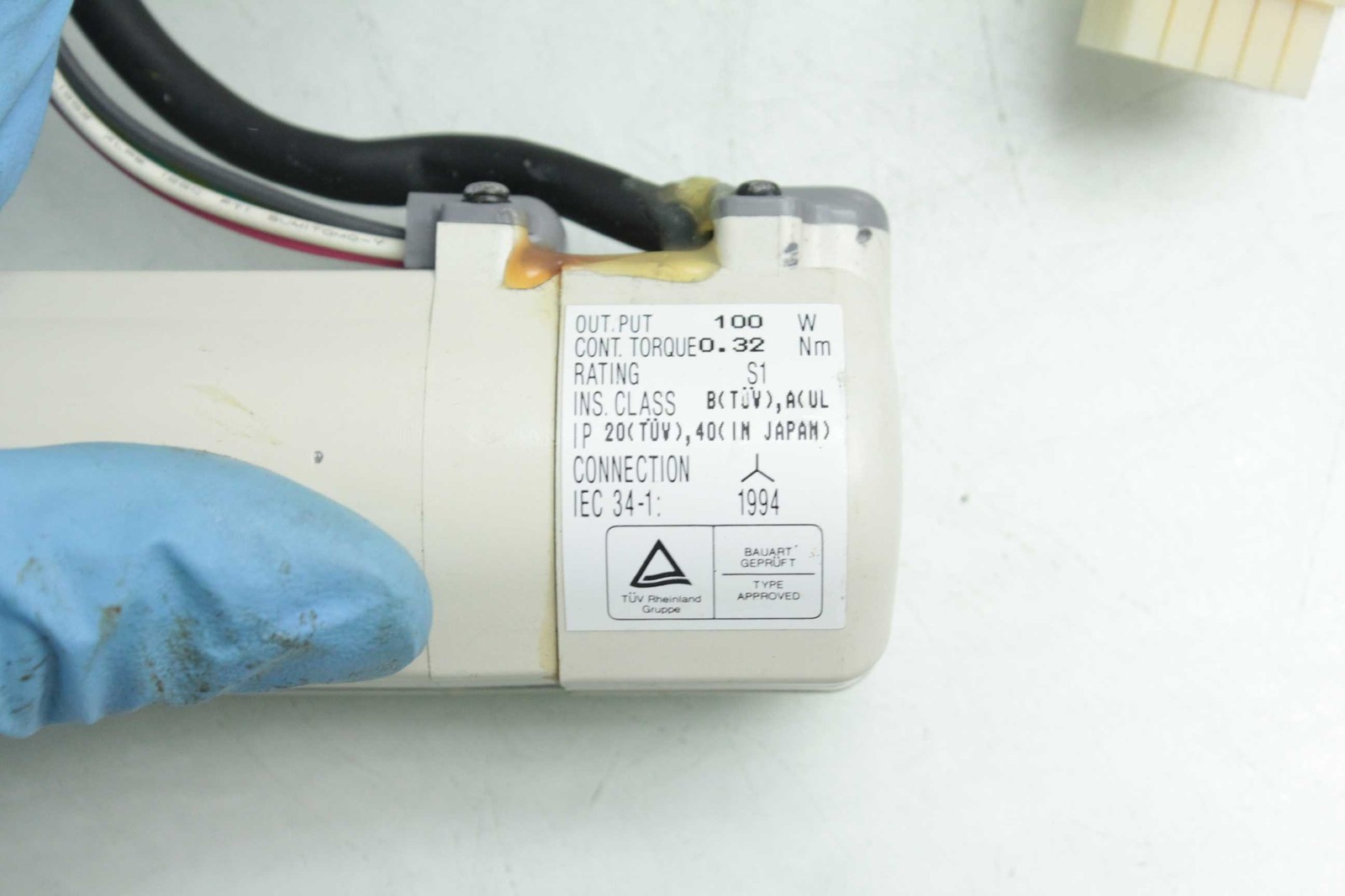 Panasonic MSM011A2NE AC Servo Motor / 38mm Frame / 5/16" Shaft - Used - Image 5
