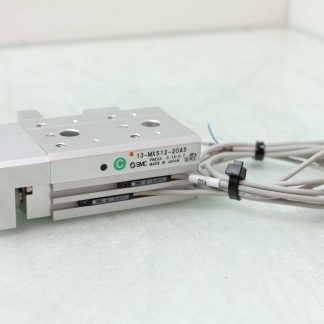 SMC 13-MXS12-20AS Pneumatic Guided Air Slide Table 12mm Bore x 20mm Stroke - Used