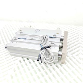 SMC MGPM32-100A-Z73L Compact Guide Cylinder 100mm Travel, 32mm Bore - Used