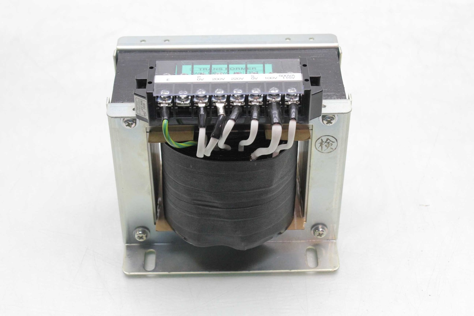 Sanada 31-7 Machine Transformer 500VA / 200-220V Primary to 100-115V Secondary - Used