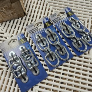 Secure-Tite 62004 Wing Ring Anchor Point 900lb Cap Zinc Steel (Lot of 12) - New