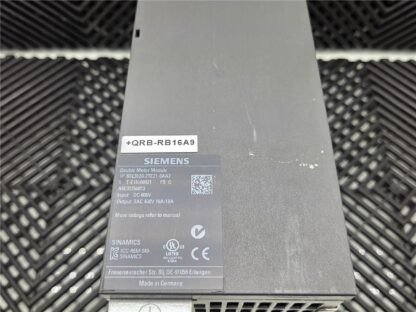 Siemens 6SL3120-2TE21-8AA3 Double Motor Module Servo Drive 18A, 600V - Used - Image 4
