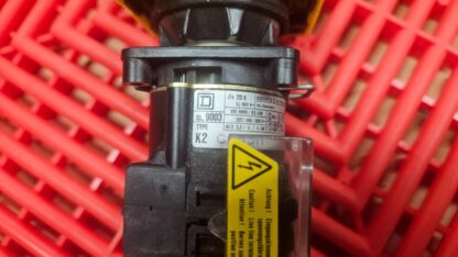 Square D 9003 Type K2 Rotary Disconnect Switch 20A / 660V with KCD1Y Handle - Used - Image 13