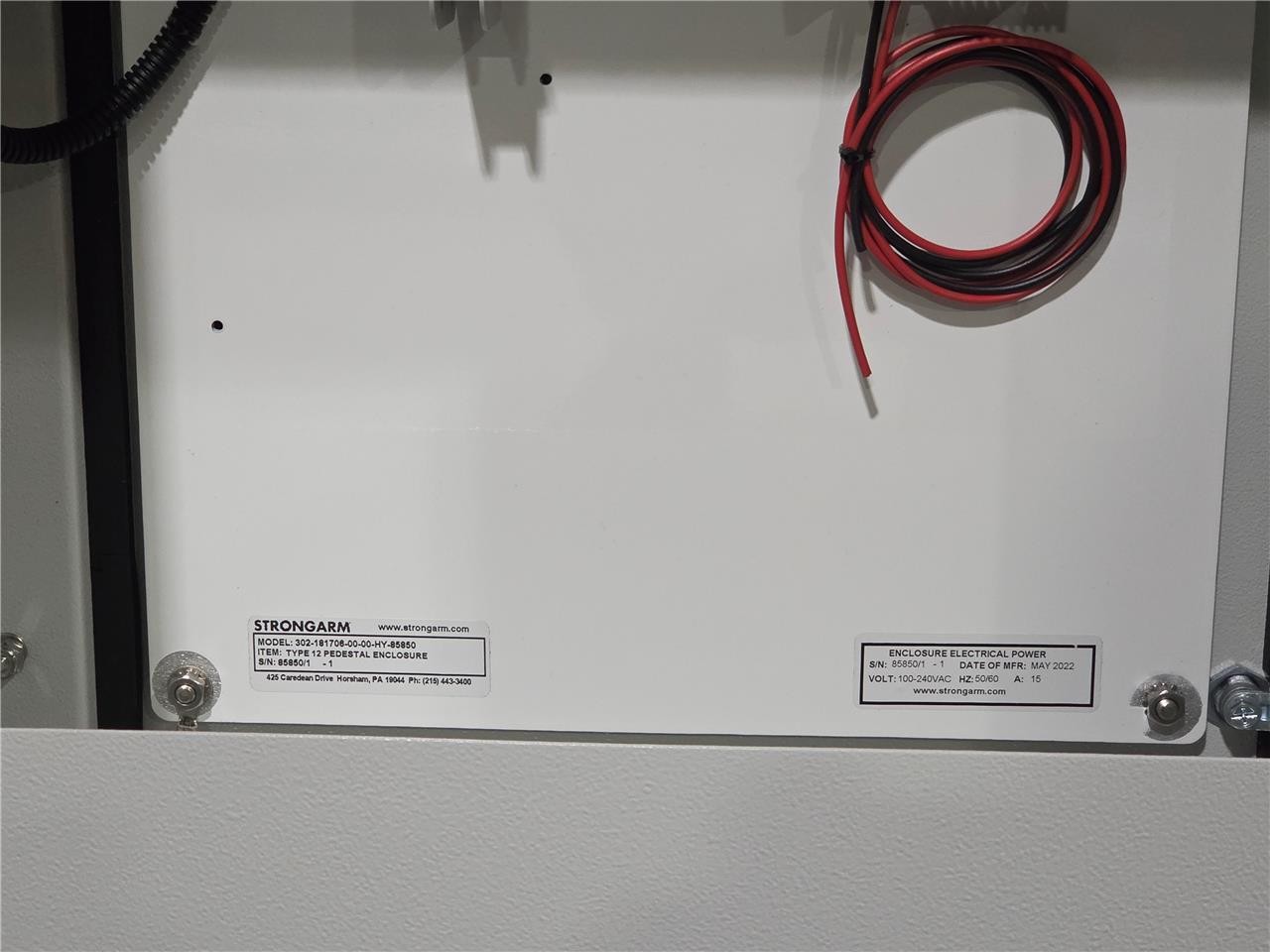 Strongarm 302-181706 Pedestal 15" Swivel / Tilt HMI Enclosure Nema 12 - New other (see details) - Image 9