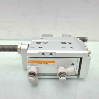 TPC NLCD20-20SR-W8H Pneumatic Cylinder 20mm Travel 20mm Bore Air Slide Table - Used
