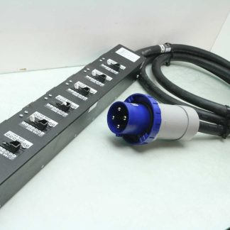 TeraData 315-0610807 PDU, 6-Outlet Power Strip 200-240V w/ Scame SCM460P9W - Used