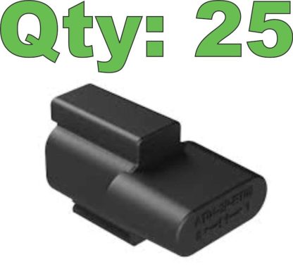 New Deutsch / Amphenol DT04-2P-RT02 / AT04-2P-RT02 Terminating Diode Connector - New - Image 24