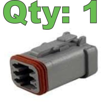 New Deutsch DT06-6S-CE01 Housing for Female Terminals 6 Position - New - Image 21