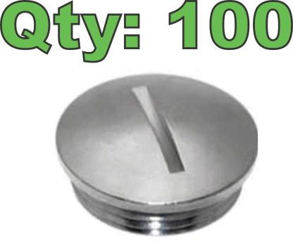 New Mencom CRB-M16 Cable Gland Plug Nickel Plated Brass M16 x 1.5 - New - Image 22