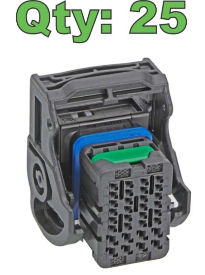 New Molex 64319-3211 CMC 32 Circuit Receptacle Right Wire Output Black Coding - New - Image 23