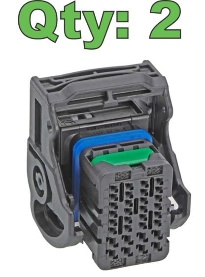 New Molex 64319-3211 CMC 32 Circuit Receptacle Right Wire Output Black Coding - New - Image 21