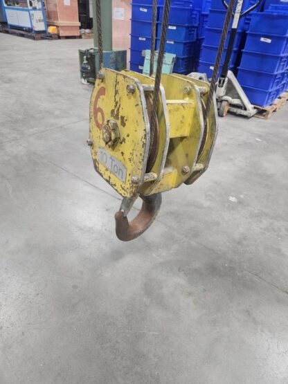 Yale DEW10-37BM15S4 Wire Rope Hoist 10 Ton, 37 Ft. Lift, 460V Three Phase - Used - Image 6