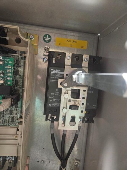 Yaskawa 30 HP / 480V Bypass VFD Drive E7BVB040YEFR / CIMR-E7U4018 - Used - Image 23