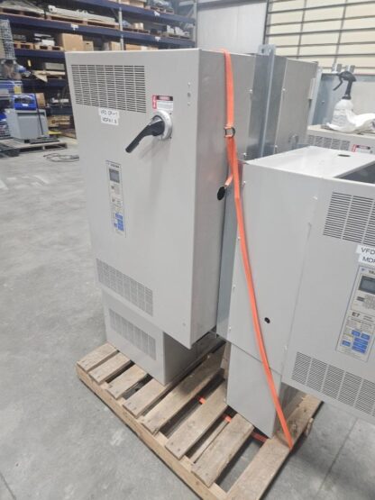 Yaskawa 30 HP / 480V Bypass VFD Drive E7BVB040YEFR / CIMR-E7U4018 - Used - Image 25