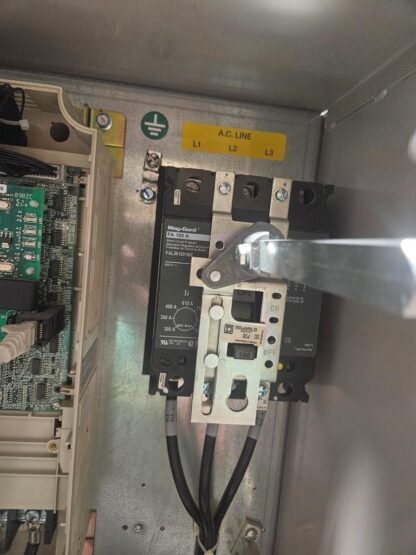 Yaskawa 30 HP / 480V Bypass VFD Drive E7BVB040YEFR / CIMR-E7U4018 - Used - Image 8