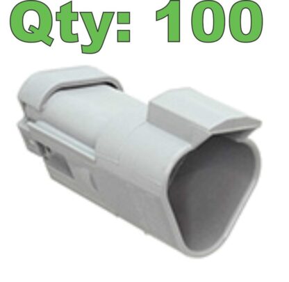 (100) New TE Connectivity Deutsch DT04-3P-CE01 Connector 3 Position, End Cap - New - Image 4