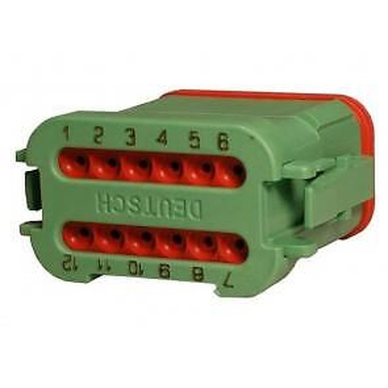 (100) New TE Connectivity Deutsch DT06-12SC-EP06 Connector 12 Position, End Cap - New - Image 5