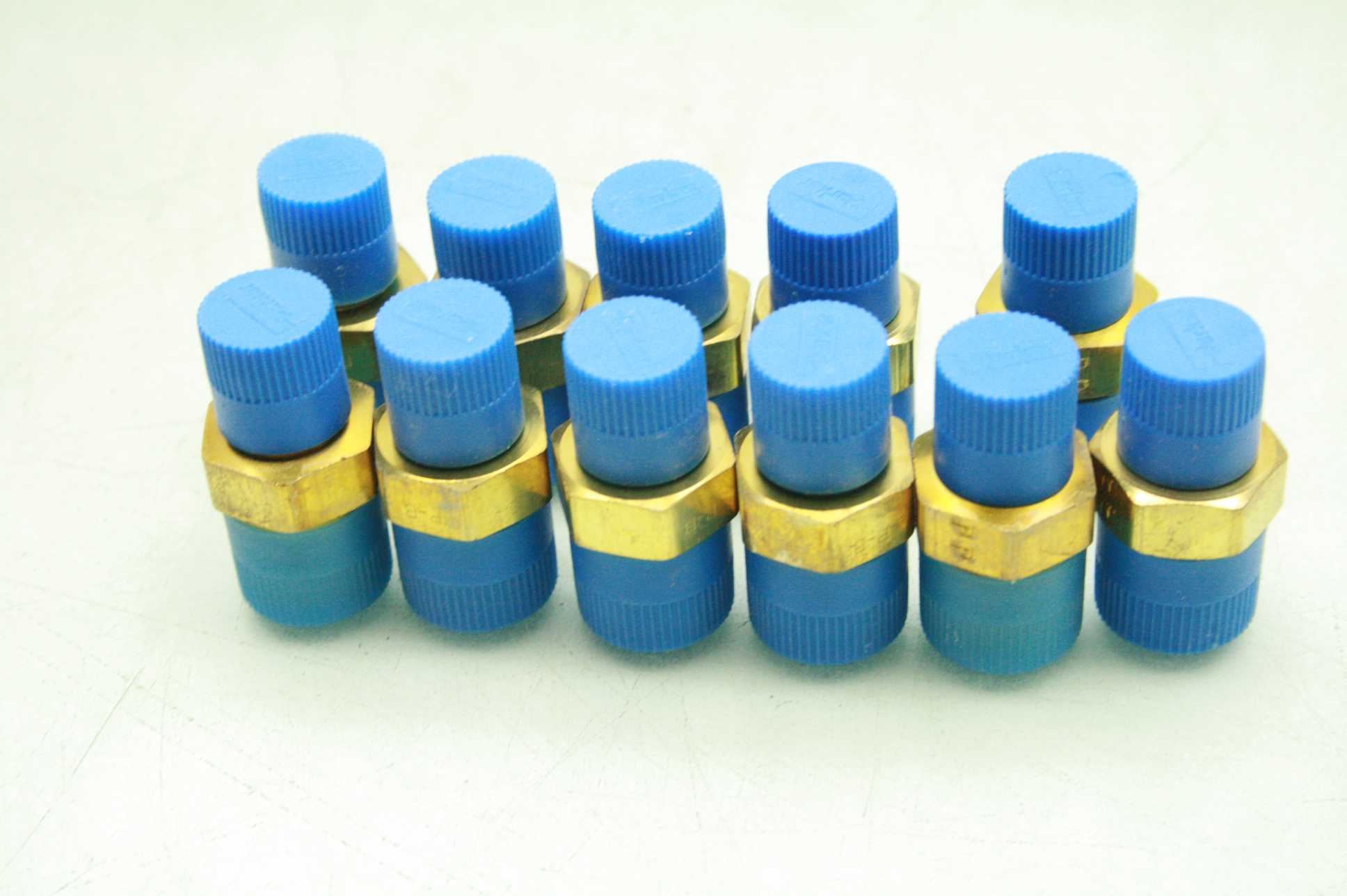 11 New Parker 6-4 MHN-B Male Hex Nipples / Brass / 1/4" MNPT x 3/8" MNPT - New - Image 6