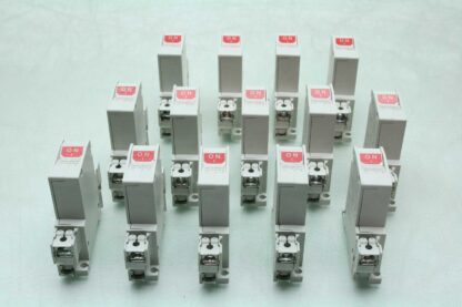 14 Mitsubishi CP30-BA Circuit Protectors Single Pole / 1A Rating / 250V AC Curve - Used - Image 3