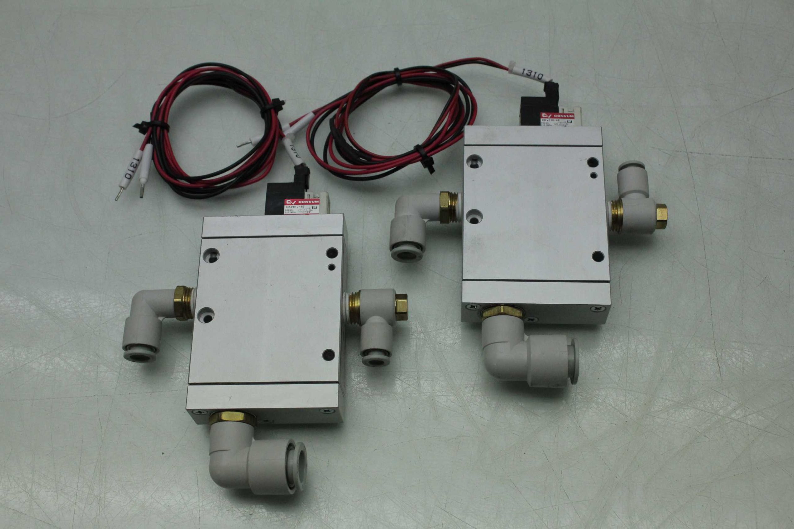 2 Convum CVA2-15HS-4AL Electromagnetic Vacuum Break Solenoid Valves Coil 24V DC - Used - Image 27