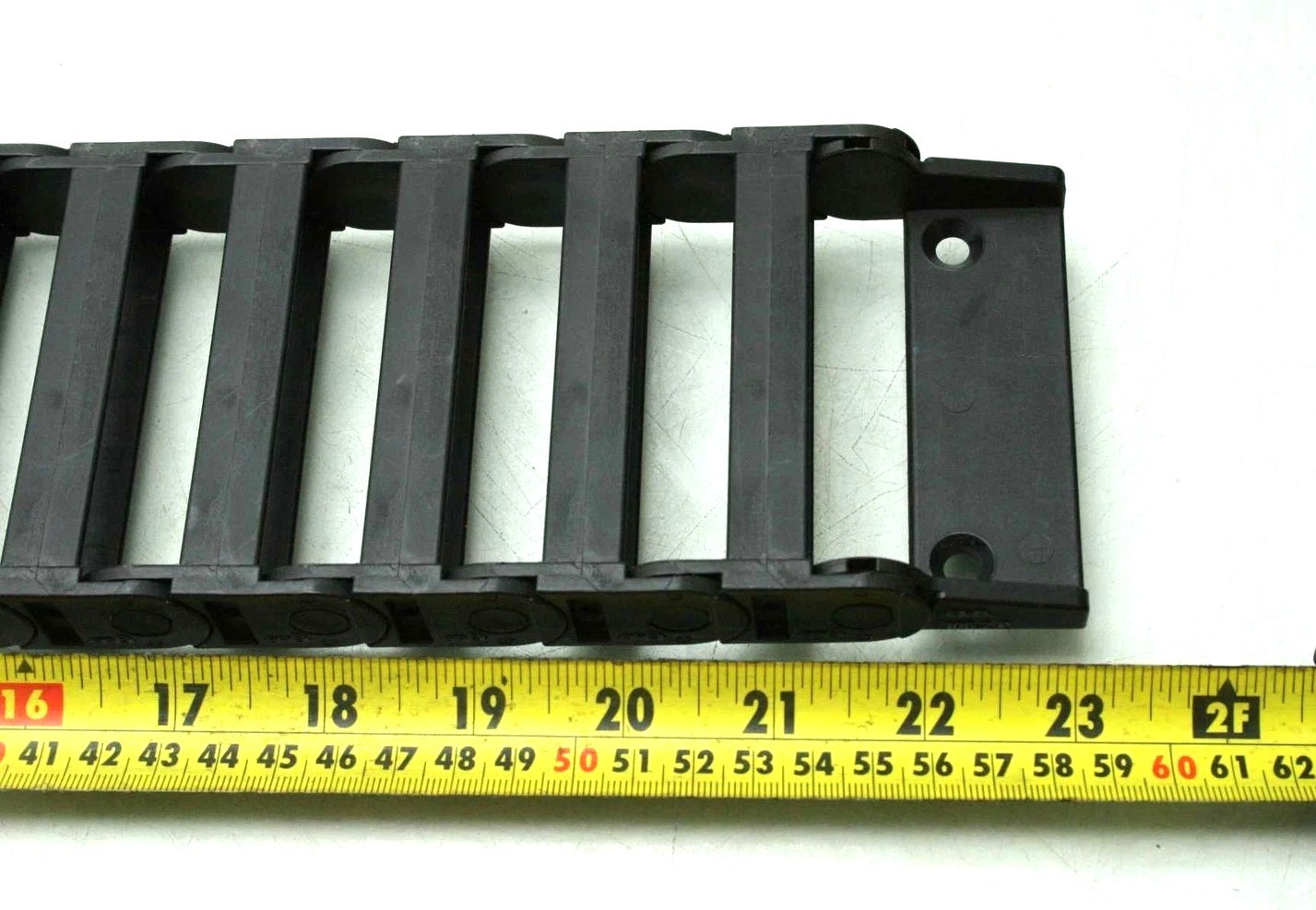 2 Igus 10.6.075 Cable Chains 3.70" x 1" Outer / 75mm Bending Radius / 22"L - Used - Image 7