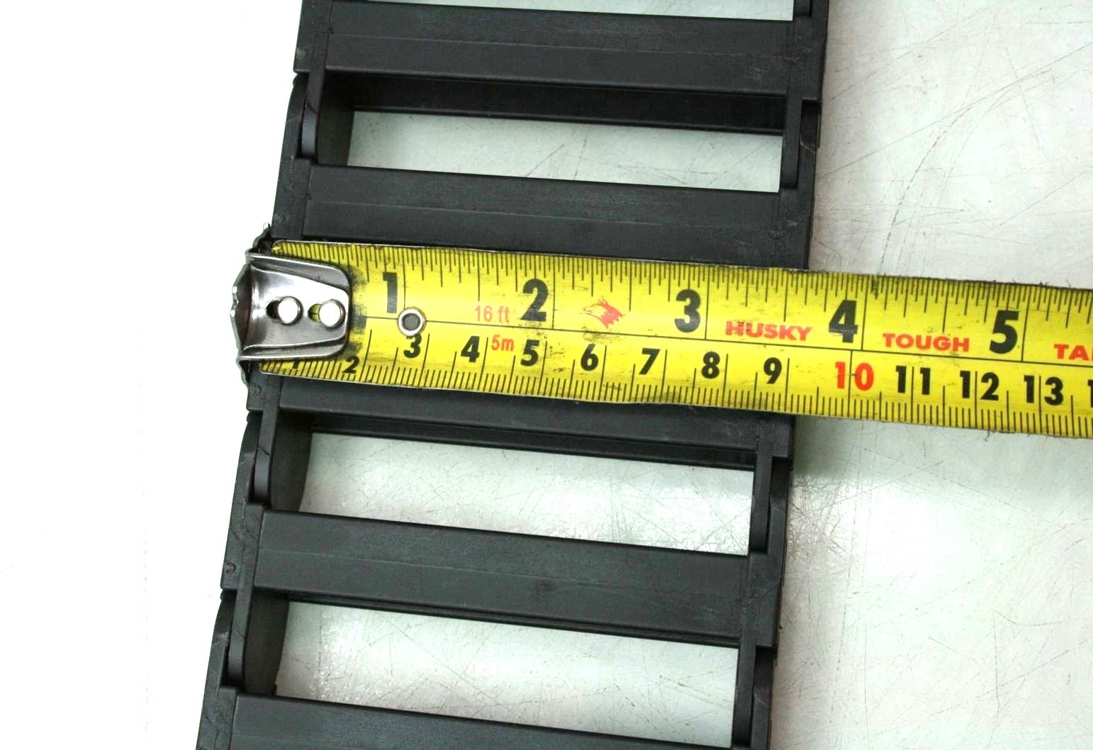 2 Igus 10.6.075 Cable Chains 3.70" x 1" Outer / 75mm Bending Radius / 22"L - Used - Image 8