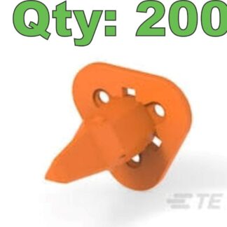(200) New TE Connectivity / Deutsch W3S Orange DT Wedgelock Female 3 Position - New