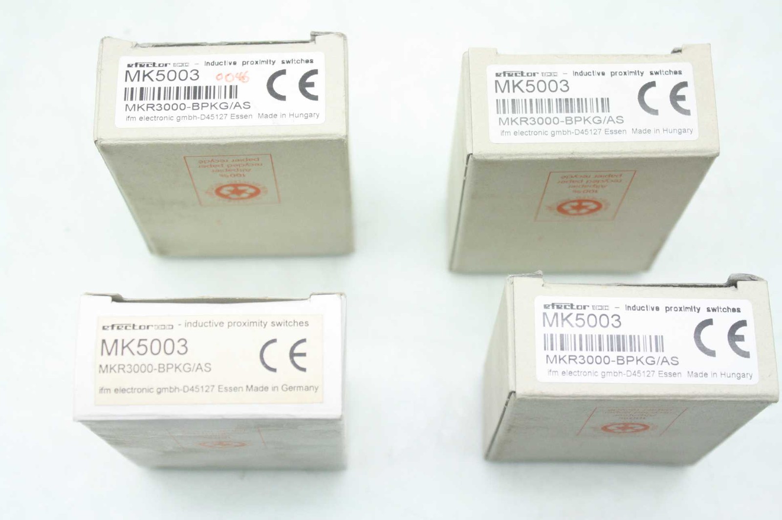 4 NIB IFM MK5003 / Inductive Proximity Switches / 10-30VDC / 300mA / Cylinders - New - Image 5