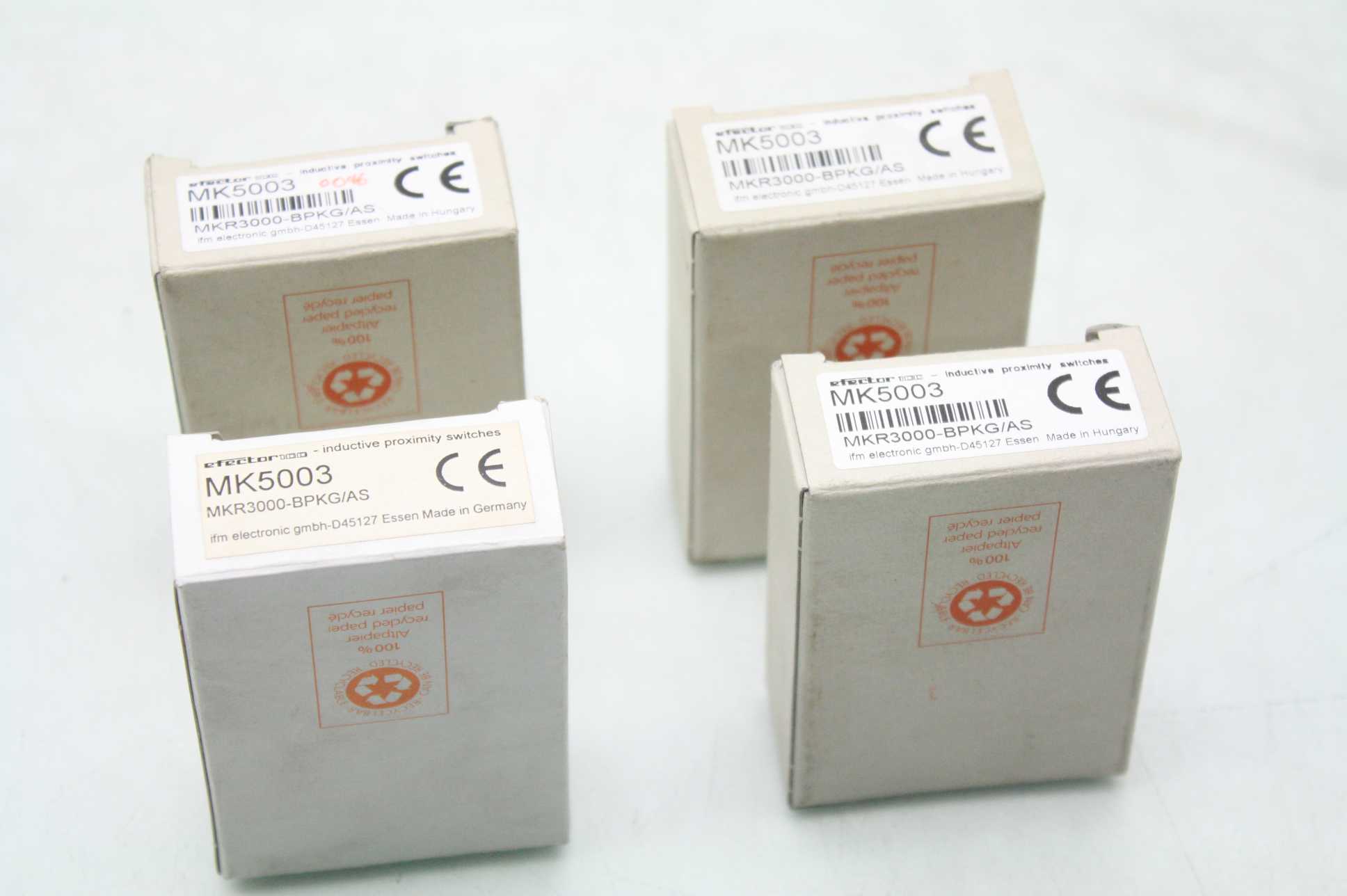 4 NIB IFM MK5003 / Inductive Proximity Switches / 10-30VDC / 300mA / Cylinders - New - Image 7