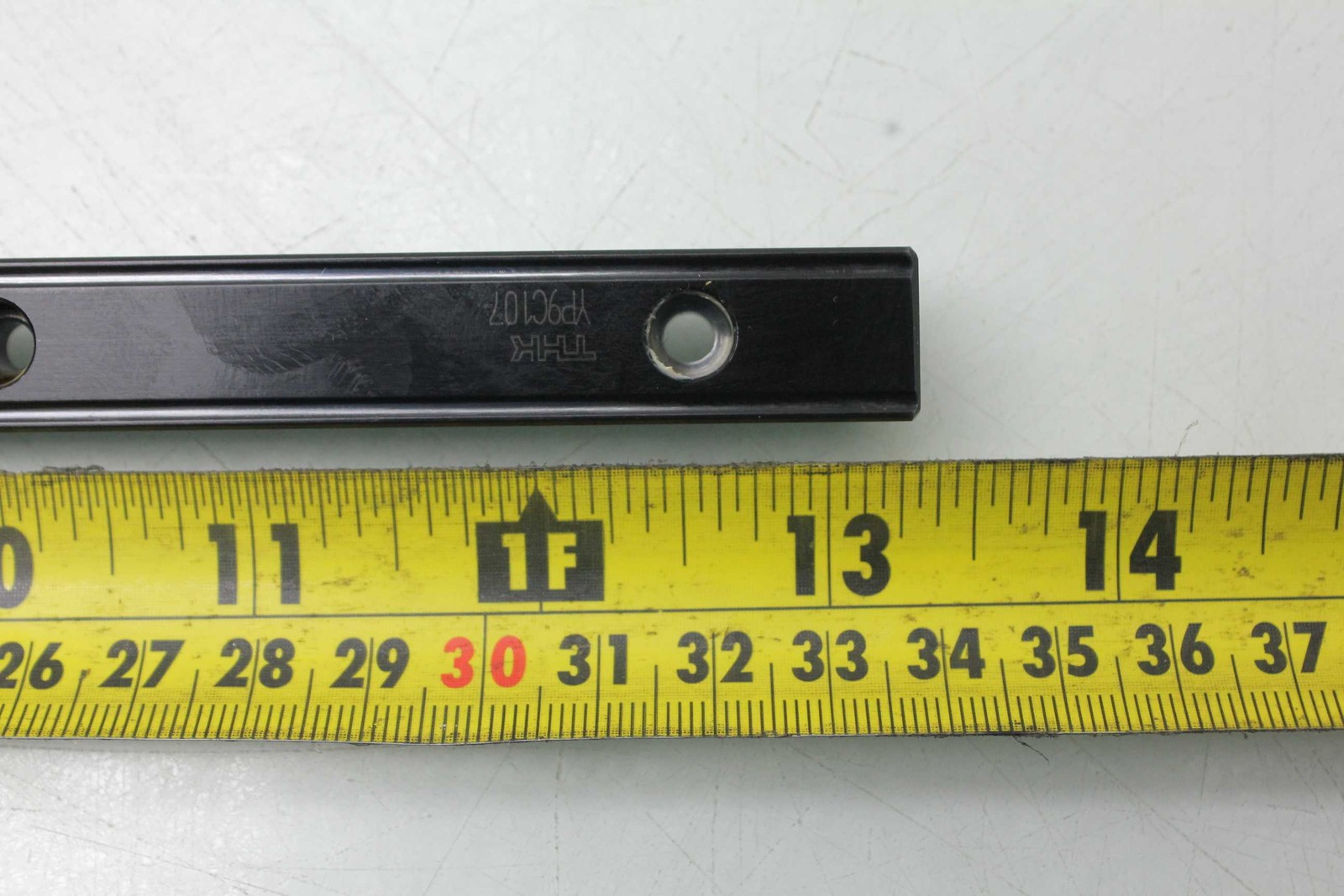 4 THK SSR15 Caged Ball Linear Bearings 2 Stainless Steel Linear Rails 330mm - Used - Image 3