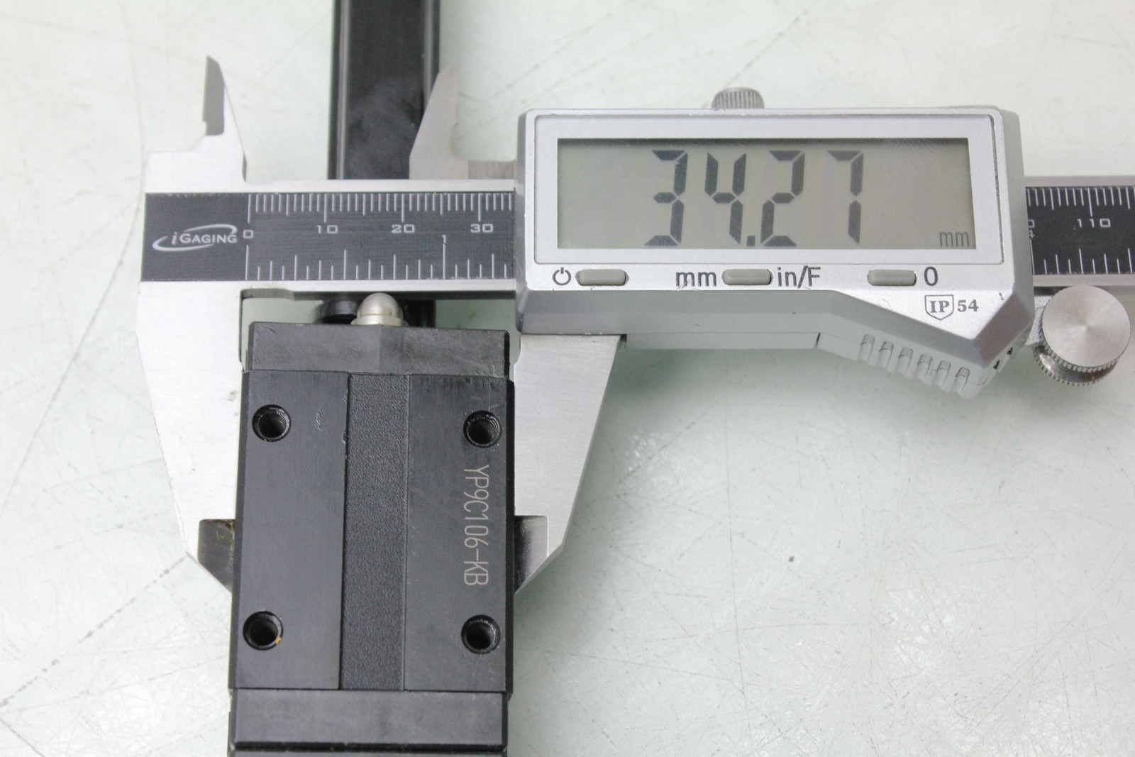4 THK SSR15 Caged Ball Linear Bearings 2 Stainless Steel Linear Rails 330mm - Used - Image 6