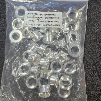 (40) New Amphenol 2P2001384-50 Outer Copper Ring for ATPI Powerlok Connector - New