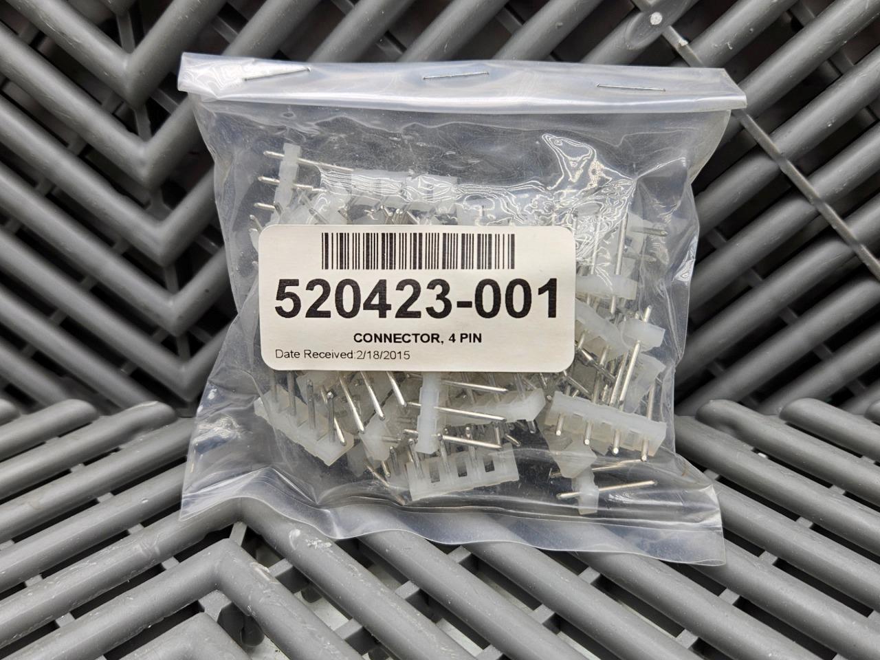 (50) New Molex 10081041 4-Pin KK Header 4 Circuit Male to Male Connectors - New - Image 8