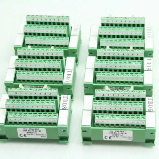 6 Phoenix Contact UM45-FLK14/8IM/PLC Varioface PNP Sensor Breakout Board 2962887 - Used
